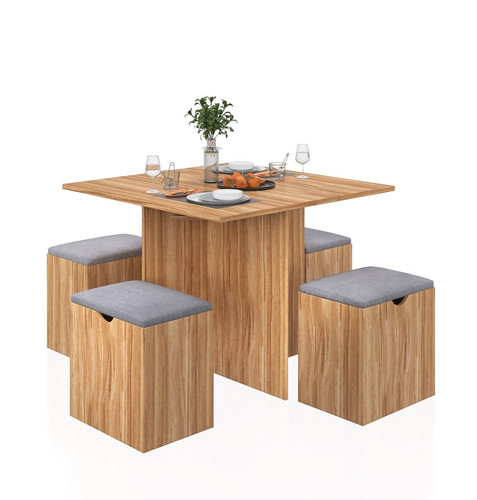 Mondeer wooden dining table - wooden,