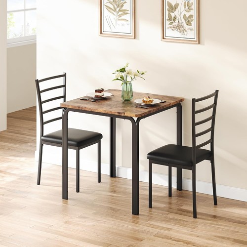 Square dining table and - ,