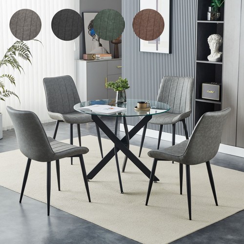 Dining table and chairs set - dining,