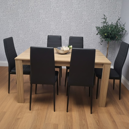 Oak effect dining - oak,