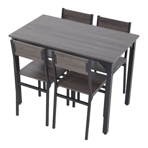 Piece dining table - table, and
