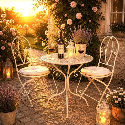 3pc table chairs - 3pc,