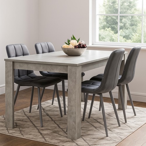 Grey dining table and - grey,