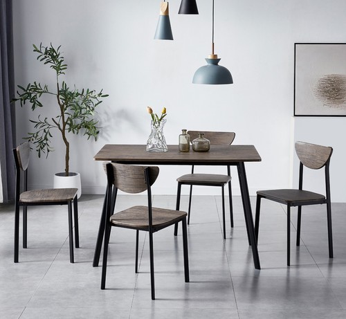 Dining table and chairs set - and,