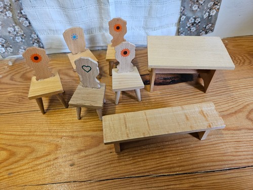 5025 115 wooden table - wooden, and