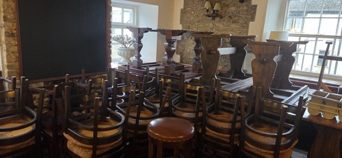 Table and chairs - table,