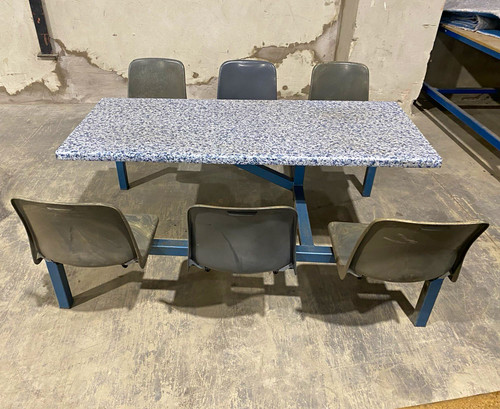 Rectangular dining table 6 - dining,