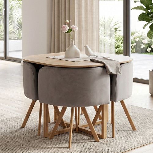 Space saving dining table - saving, and