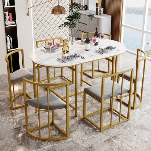 Dining table and chairs - and, set