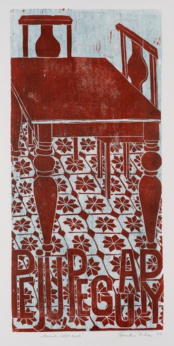 Interior with table and